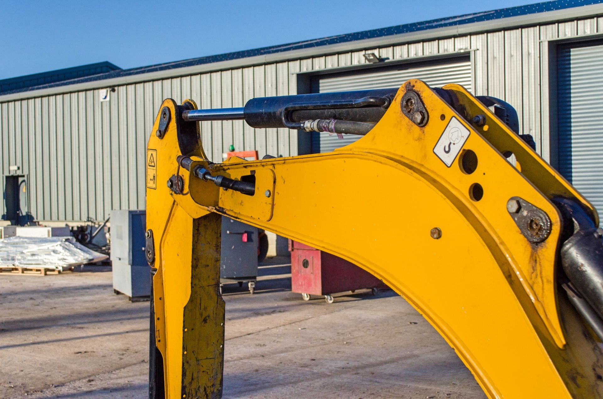 JCB 15C-2 1.5 tonne rubber tracked mini excavator Year: 2018 S/N: 2709988 Recorded hours: 954 Blade, - Image 14 of 21