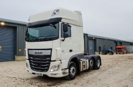 DAF 460-XF Euro 6 6x2 tractor unit Registration Number: PX66 KBZ Date of Registration: 24/09/2016