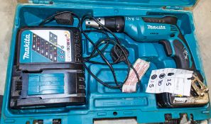 Makita cordless screwgun c/w charger, 1 battery and carry case A1082957