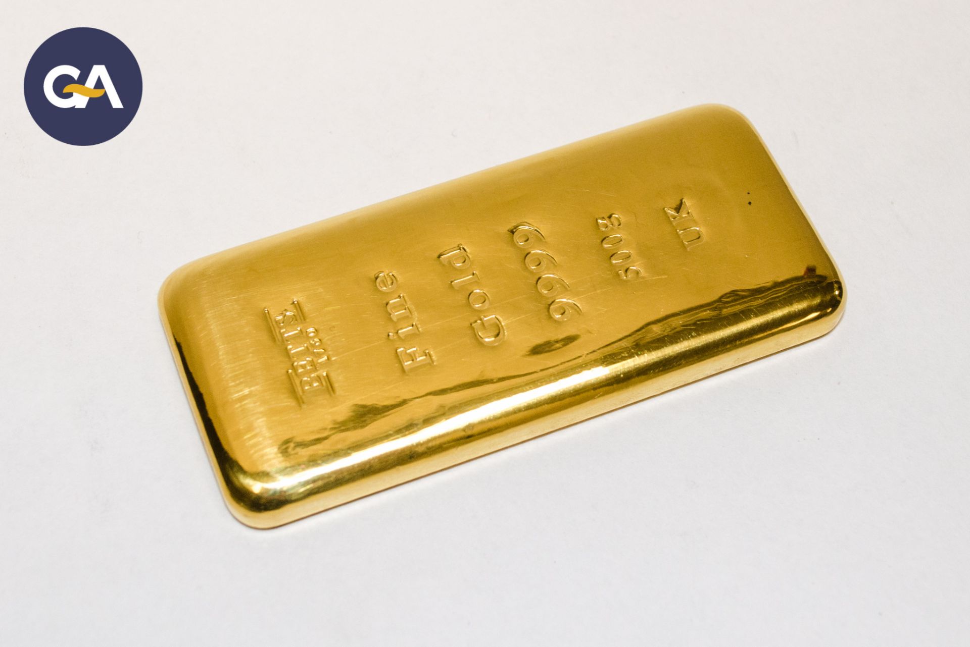 Betts 1760 500 gram 24 carat 9999 stamped 99.99% fine gold bullion bar ** Each lot of gold bullion