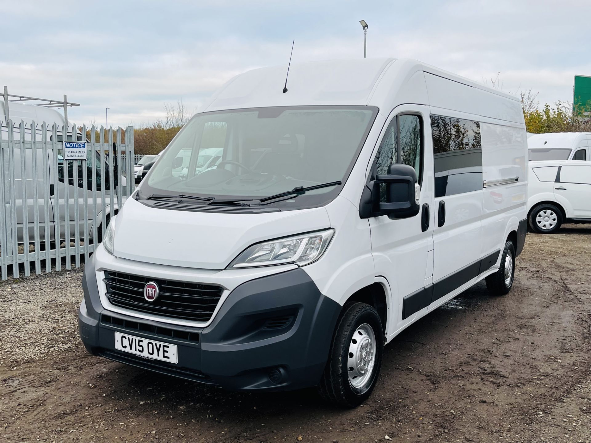 Fiat Ducato 2.3 MultiJet 35 L3 H2 2015 '15 Reg' Crew Van - 6 Seats - No Vat Save 20% - Image 4 of 23