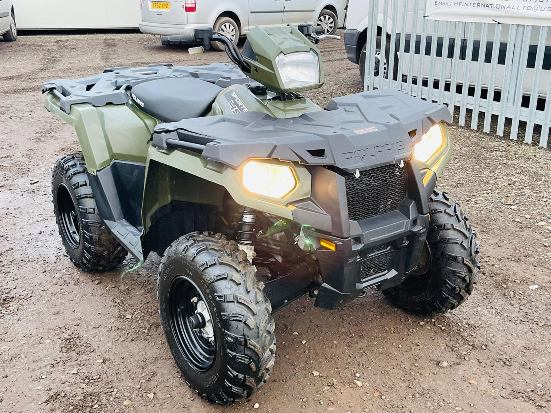 Polaris Sportsman 450 H.O EFI '2020 Year' 4WD - ATV QuadBike - Low Mileage - Image 4 of 29