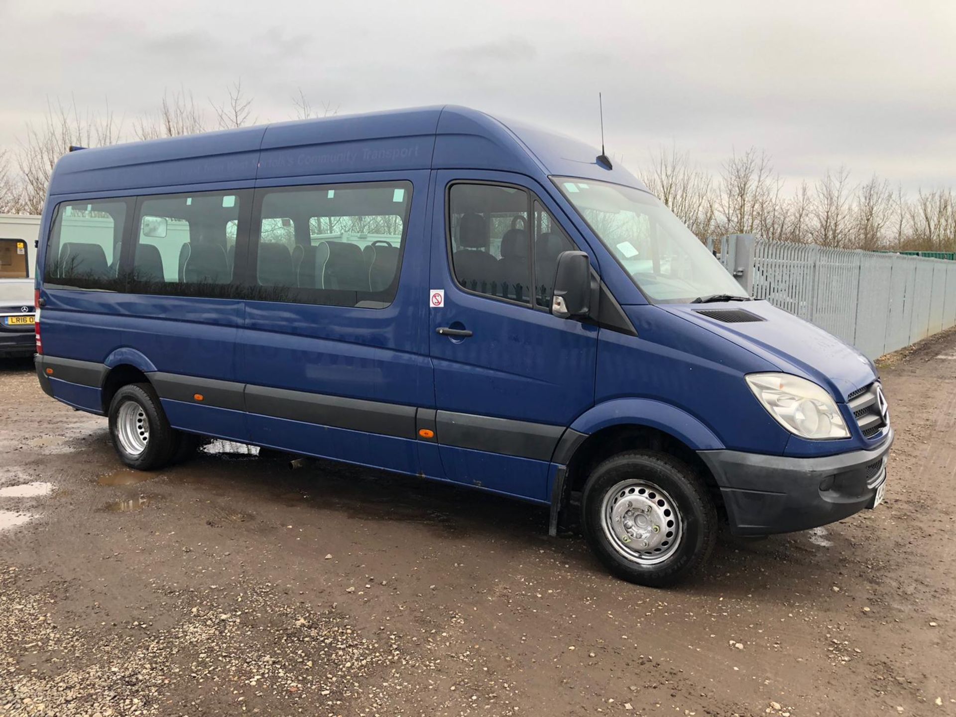 Mercedes Minibus 2.1 515 CDI LWB HCV L3 H3 2007 '57 Reg' - Panel Van - Blue - Twin Axle - Image 2 of 26