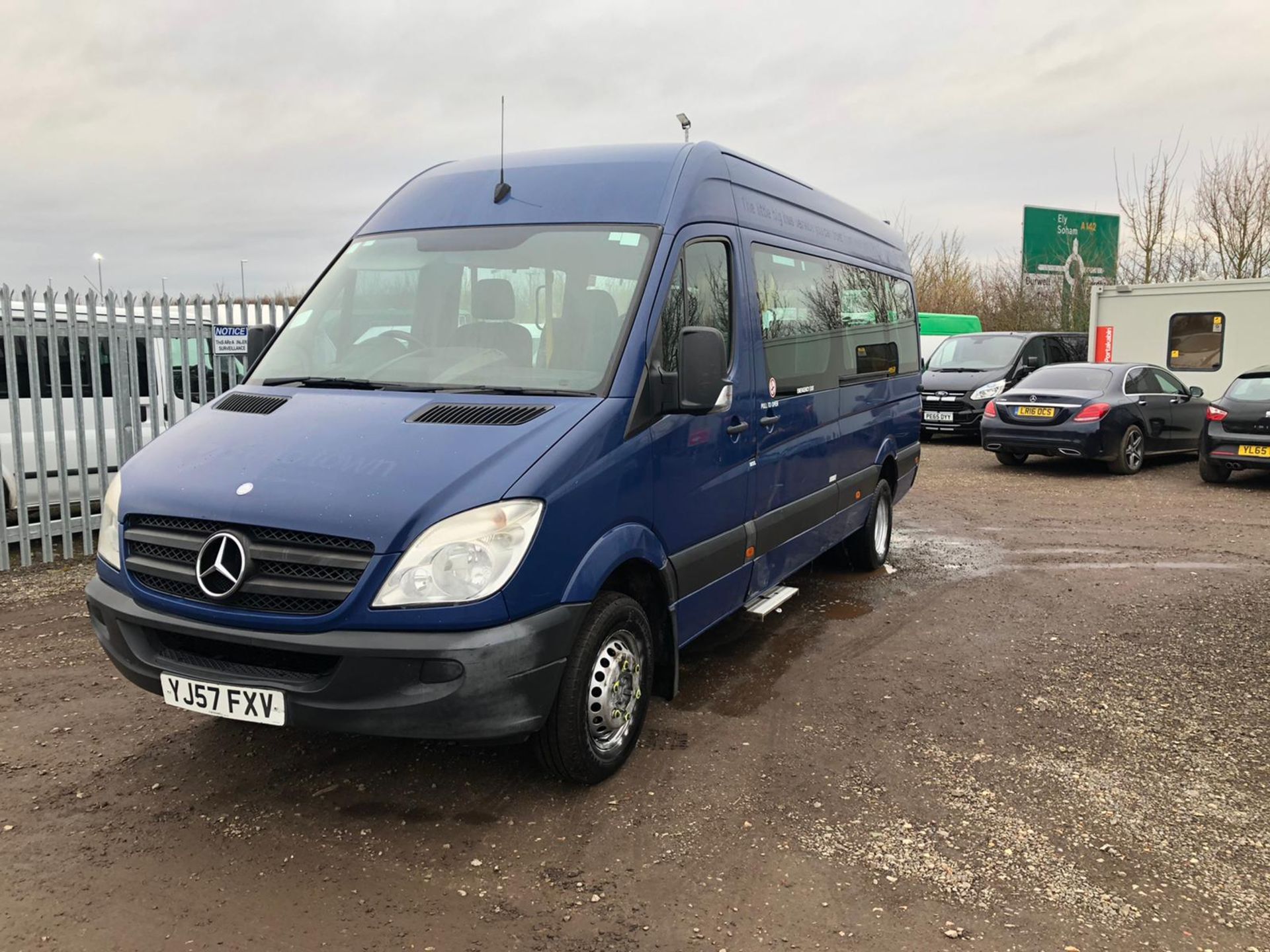 Mercedes Minibus 2.1 515 CDI LWB HCV L3 H3 2007 '57 Reg' - Panel Van - Blue - Twin Axle - Image 5 of 26