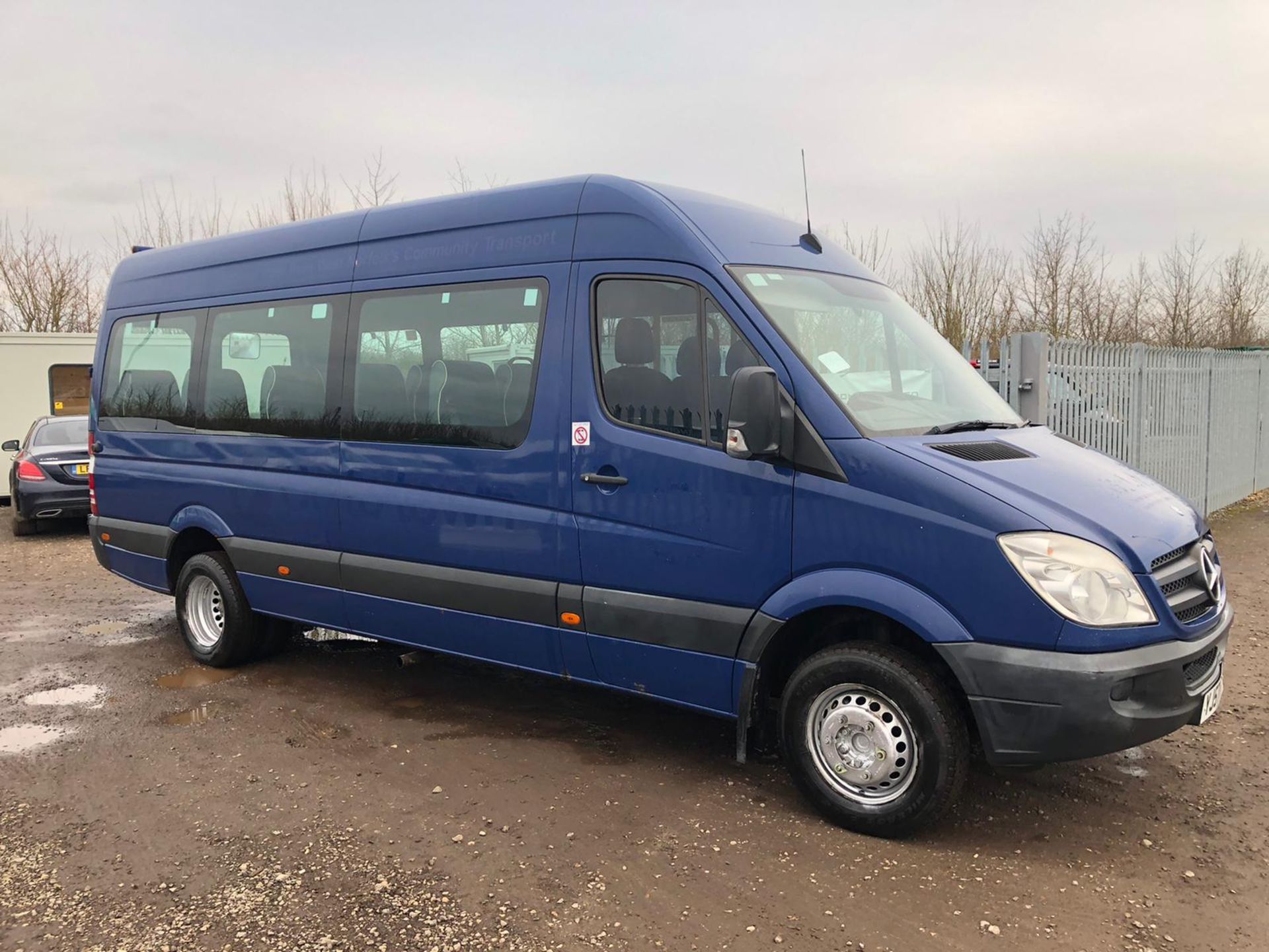 Mercedes Minibus 2.1 515 CDI LWB HCV L3 H3 2007 '57 Reg' - Panel Van - Blue - Twin Axle