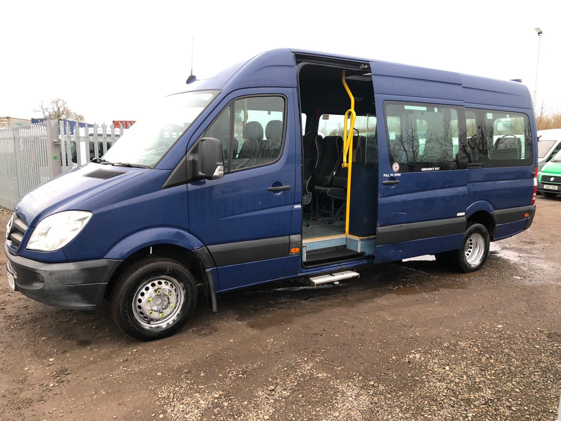 Mercedes Minibus 2.1 515 CDI LWB HCV L3 H3 2007 '57 Reg' - Panel Van - Blue - Twin Axle - Image 7 of 26