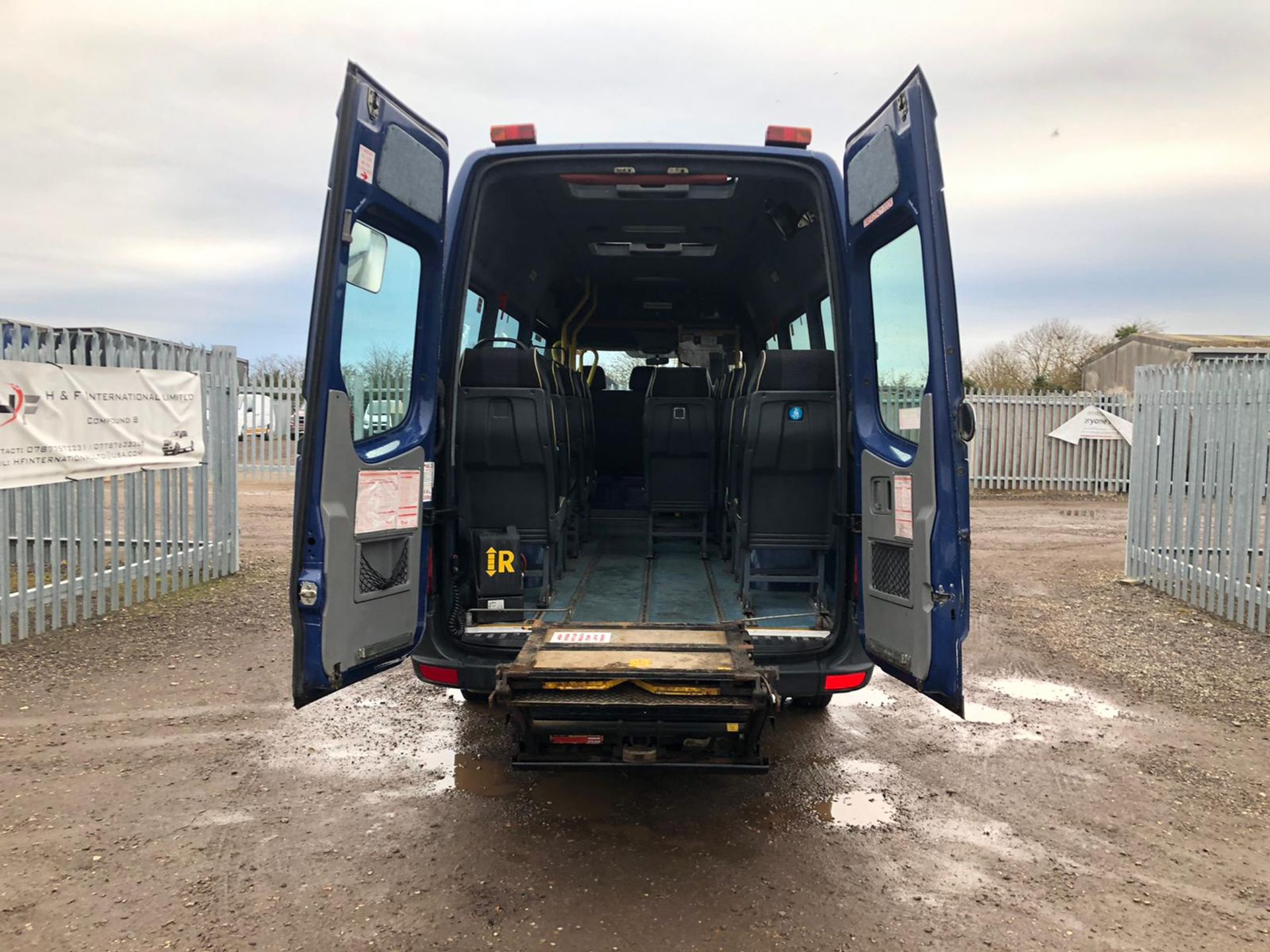 Mercedes Minibus 2.1 515 CDI LWB HCV L3 H3 2007 '57 Reg' - Panel Van - Blue - Twin Axle - Image 13 of 26