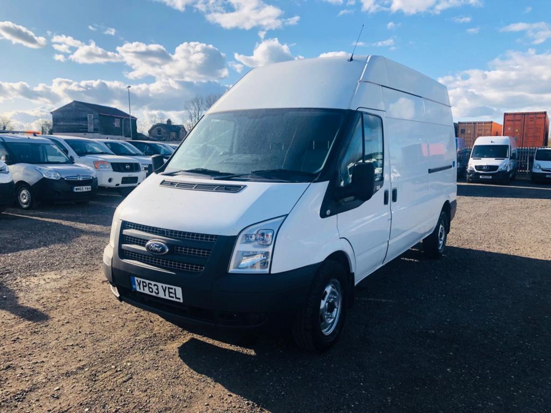 Ford Transit 2.2 100 TDCI RWB L3 H3 LWB 2013 '63 Reg' - Panel Van - White - Image 3 of 22