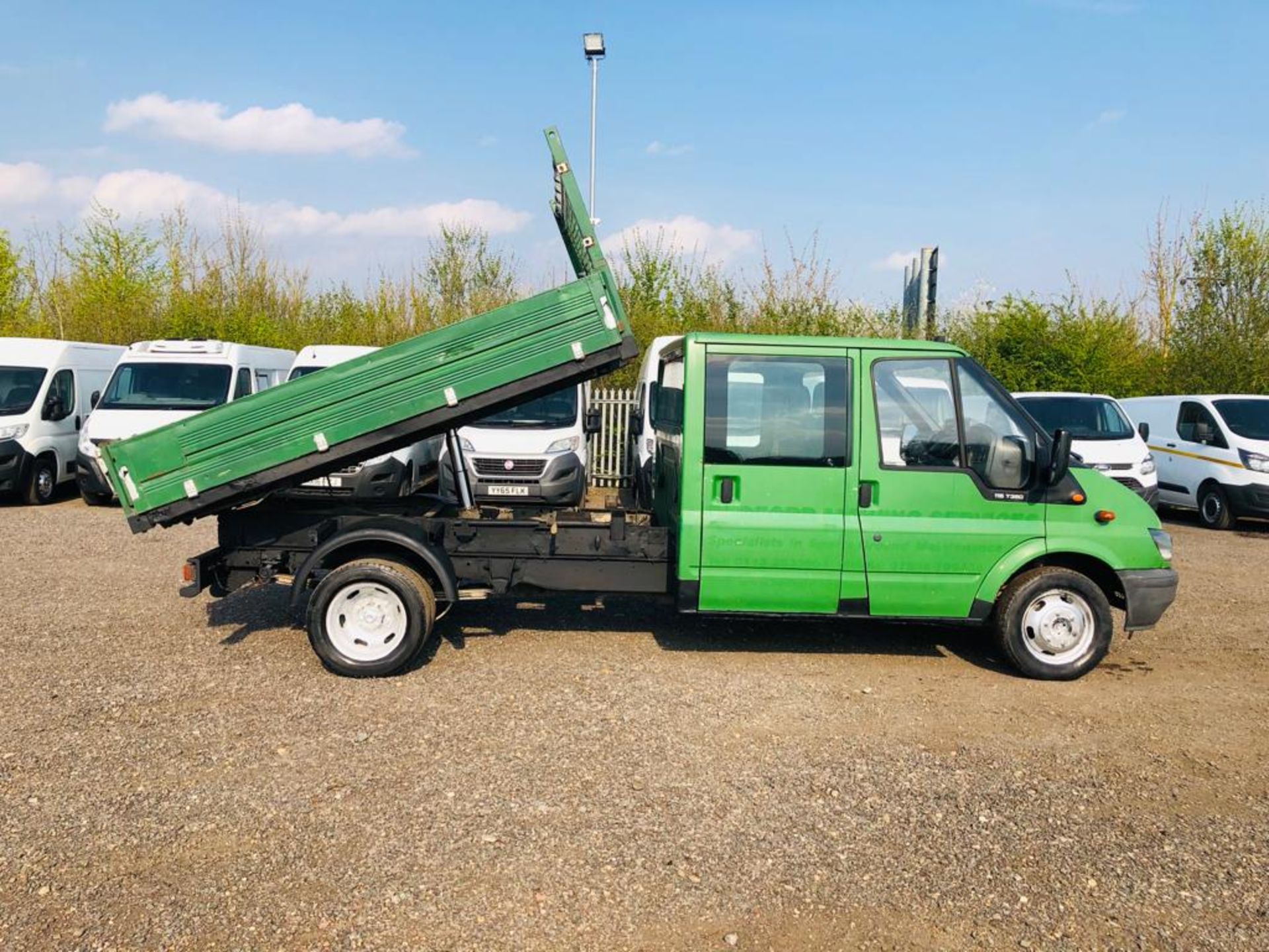 Ford Transit 2.4 TDI 350 LWB CrewCab Tipper 2006 '06 reg' No Vat Save 20% - Twin Rear Axle