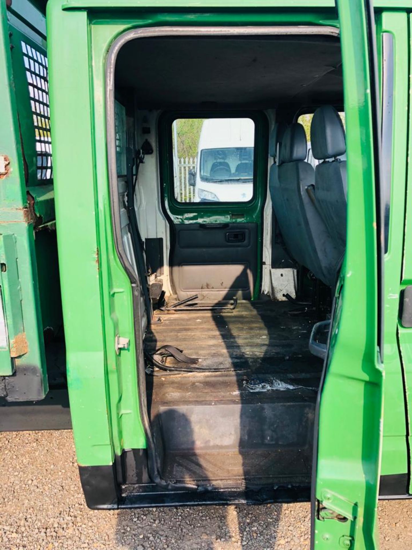 Ford Transit 2.4 TDI 350 LWB CrewCab Tipper 2006 '06 reg' No Vat Save 20% - Twin Rear Axle - Image 14 of 26