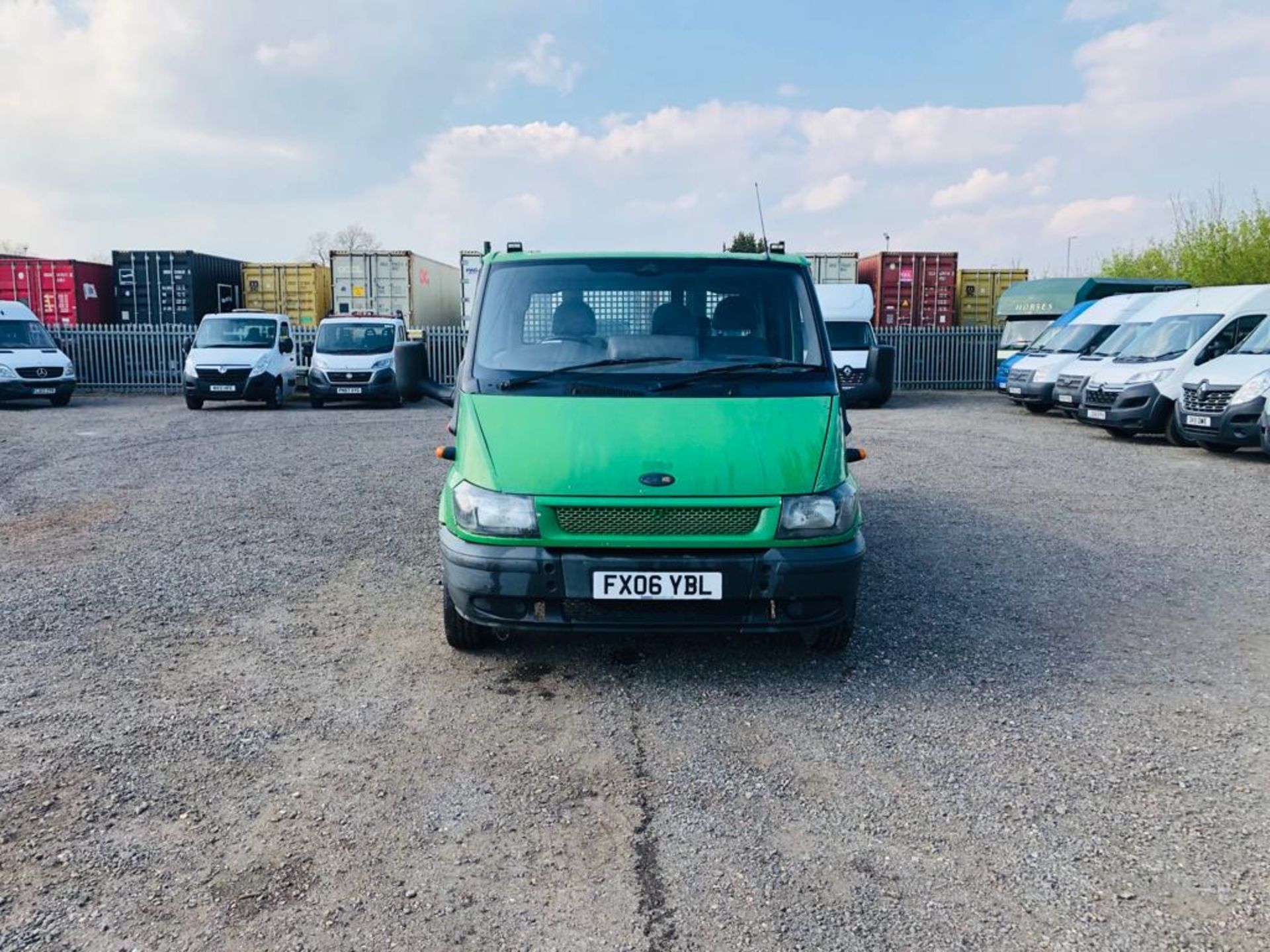 Ford Transit 2.4 TDI 350 LWB CrewCab Tipper 2006 '06 reg' No Vat Save 20% - Twin Rear Axle - Image 8 of 26