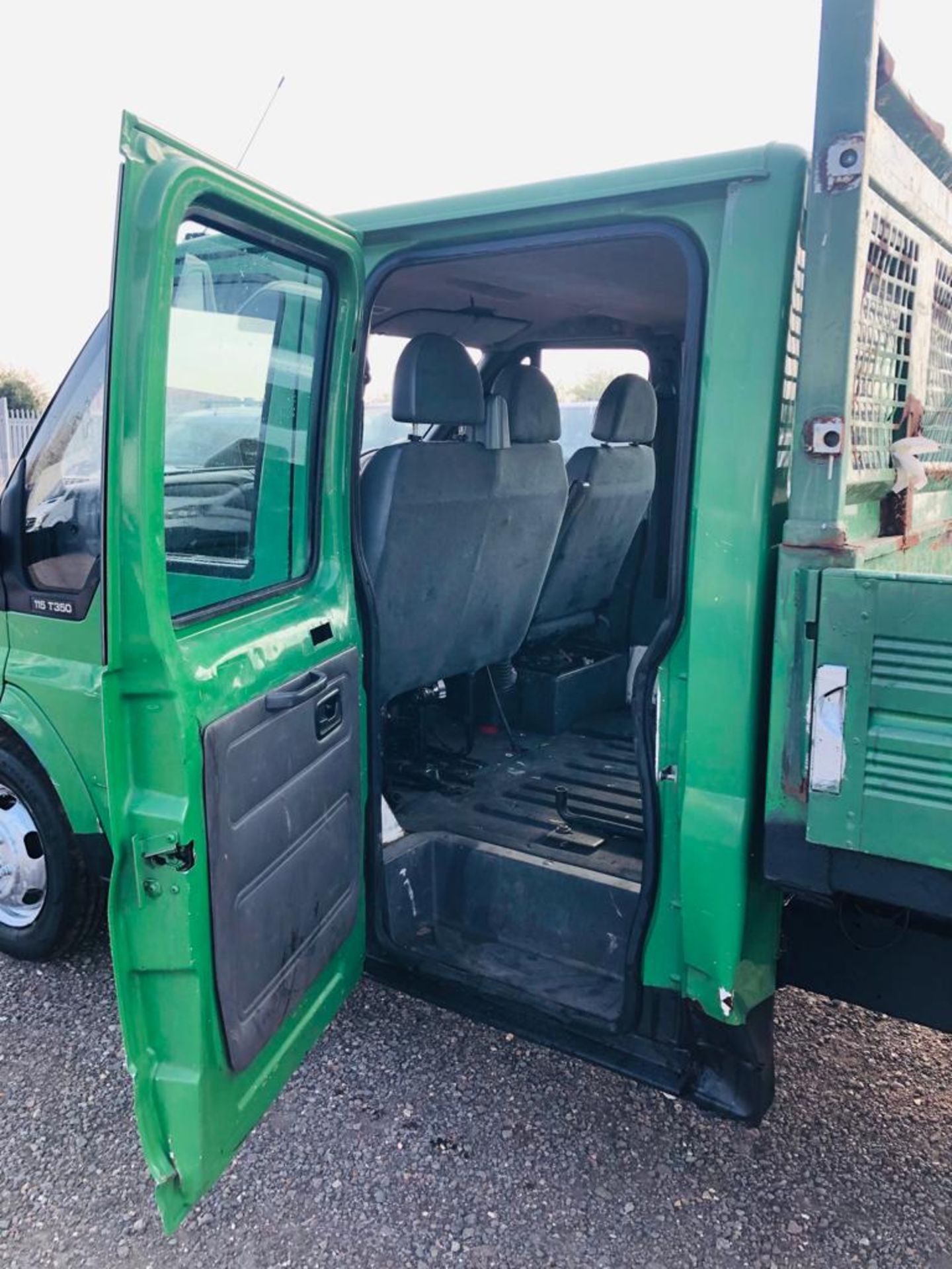 ** ON SALE **Ford Transit 2.4 TDI 350 LWB CrewCab Tipper 2006 '06 reg' No Vat Save 20% - Twin Axle - Image 24 of 27