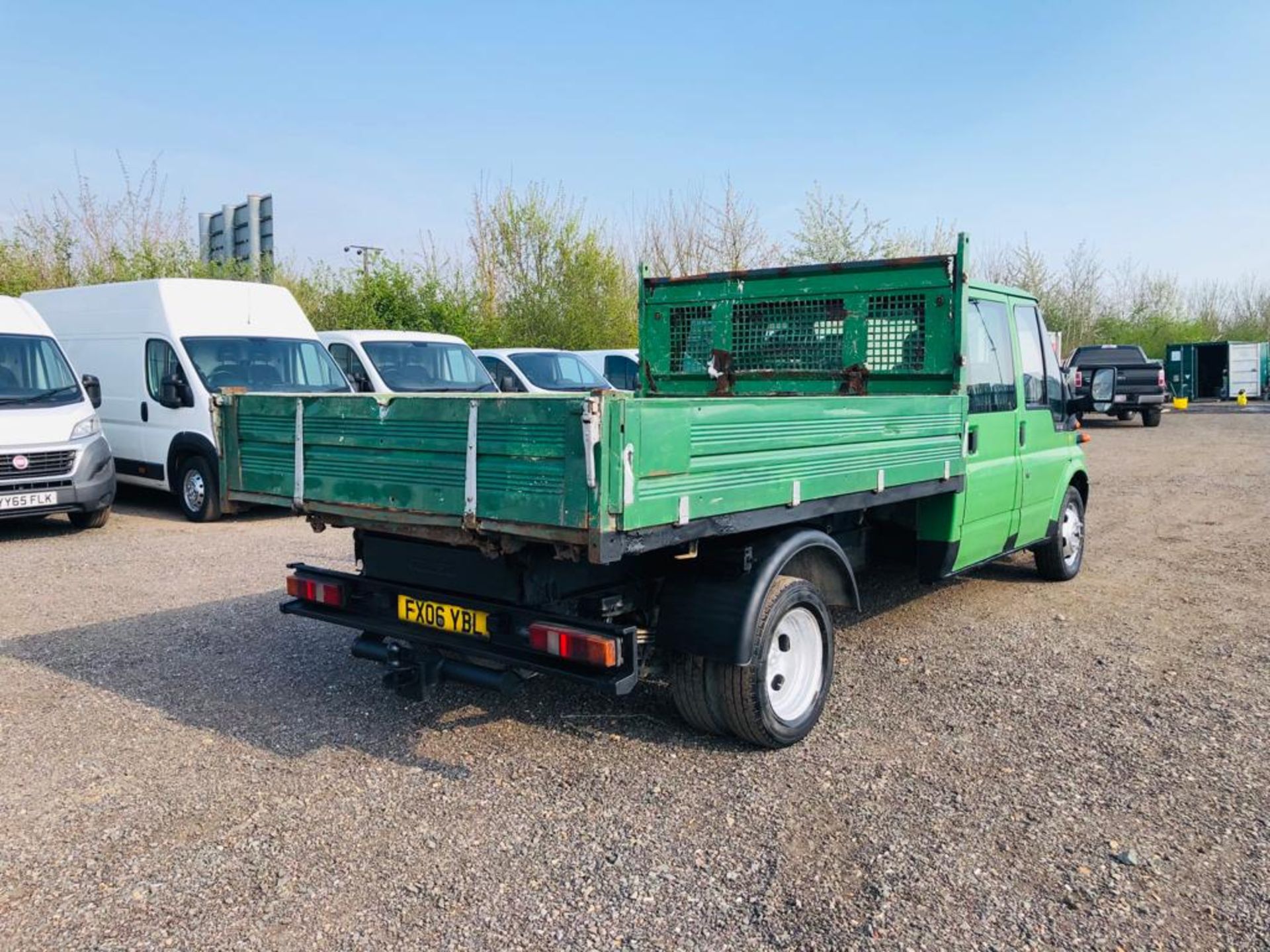 ** ON SALE **Ford Transit 2.4 TDI 350 LWB CrewCab Tipper 2006 '06 reg' No Vat Save 20% - Twin Axle - Image 6 of 27