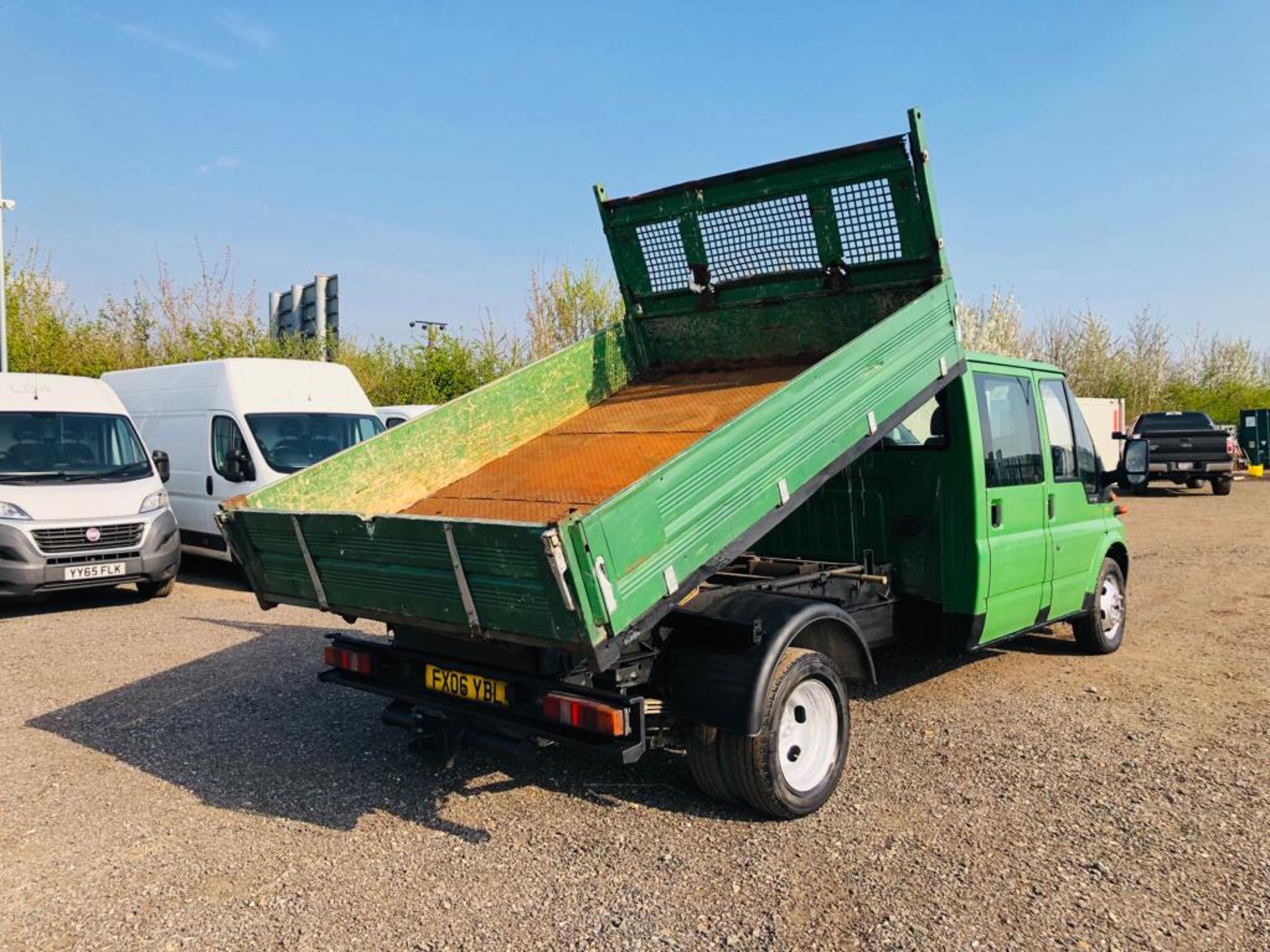 ** ON SALE **Ford Transit 2.4 TDI 350 LWB CrewCab Tipper 2006 '06 reg' No Vat Save 20% - Twin Axle - Image 5 of 27