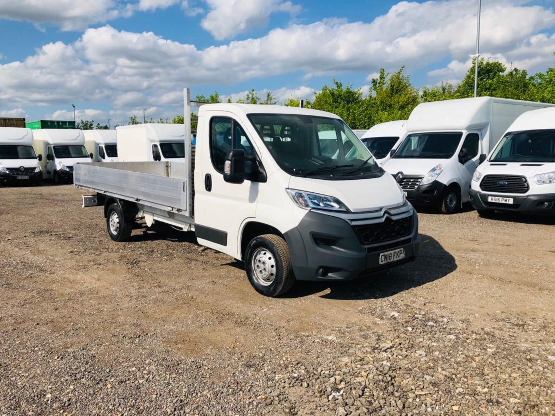 Citroen Relay 2.0 BlueHdi 160 L3 Dropside 2018 '18 Reg ' Euro 6 - ULEZ Compliant - Alloy Body - Image 2 of 21