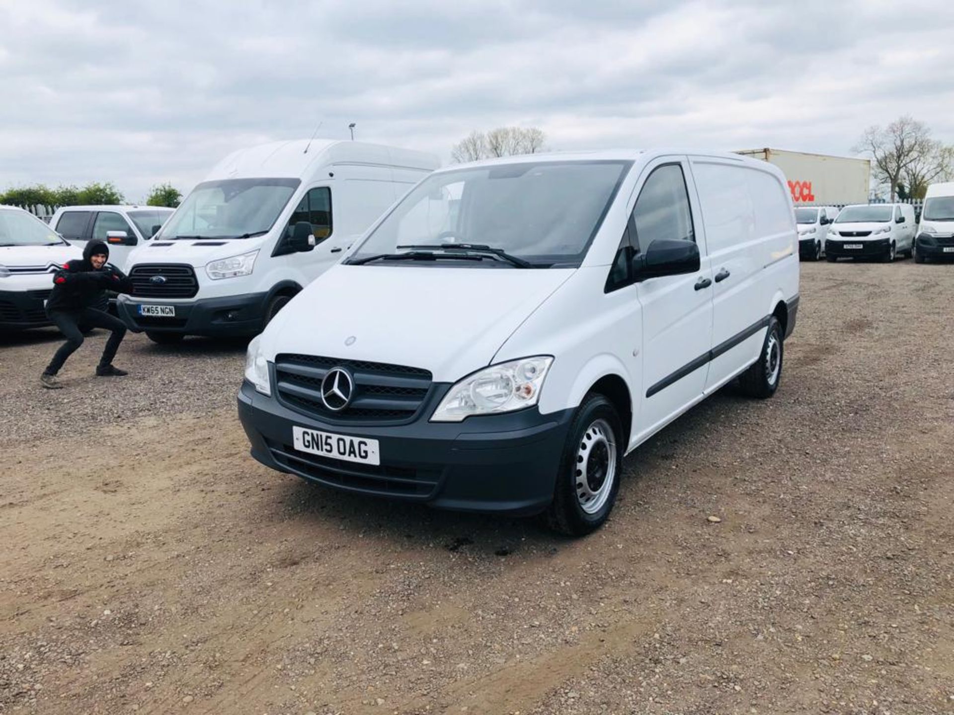 Mercedes Benz 2.1 113 CDI LWB 2015 '15 Reg' A/C - Panel Van - Image 4 of 24