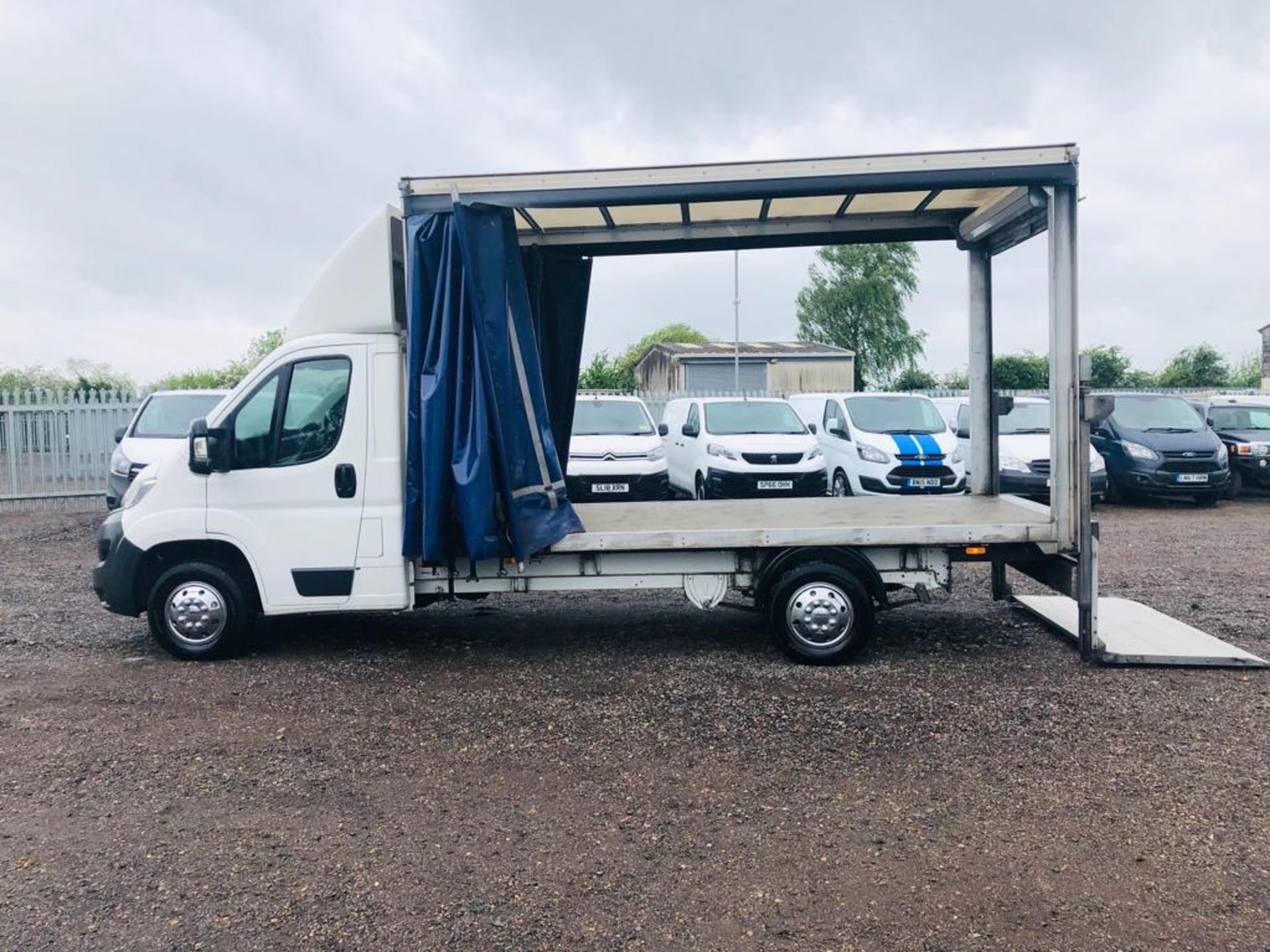 Citroen Relay 2.0 BlueHDI L3 2017 '67 Reg' Curtainsider - Euro 6 - ULEZ Compliant - Image 7 of 21