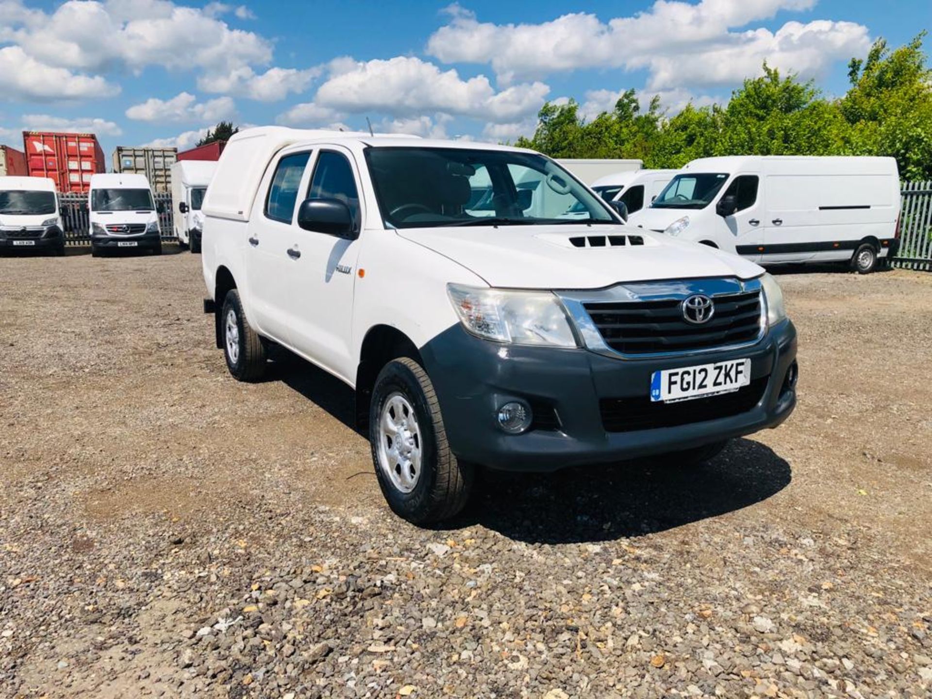 Toyota Hilux HL2 2.5 D-4D 4WD Double cab 2012 ' 12 Reg' - A/C - Elec pack - Image 4 of 30