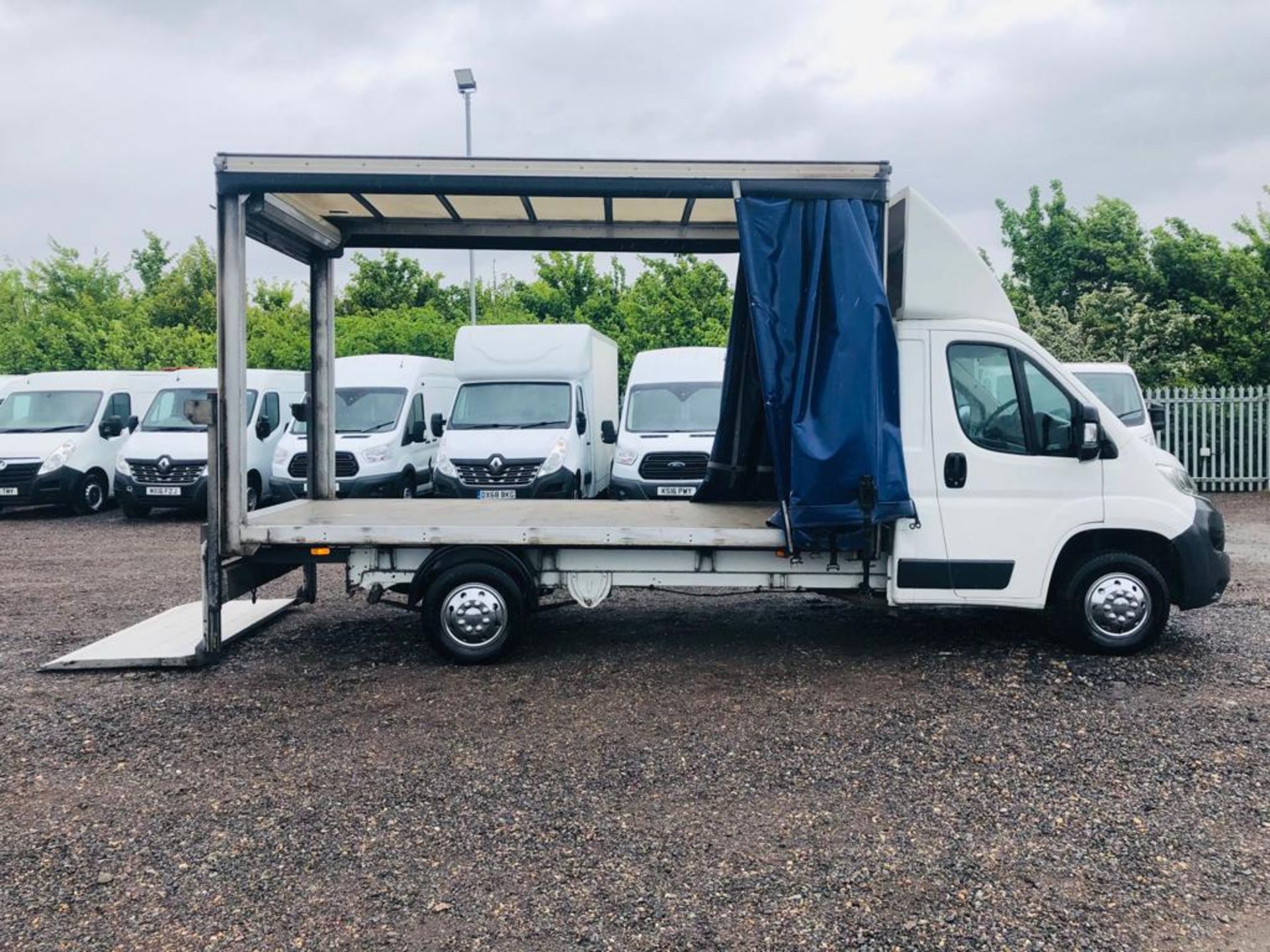 Citroen Relay 2.0 BlueHDI L3 2017 '67 Reg' Curtainsider - Euro 6 - ULEZ Compliant - Image 2 of 21