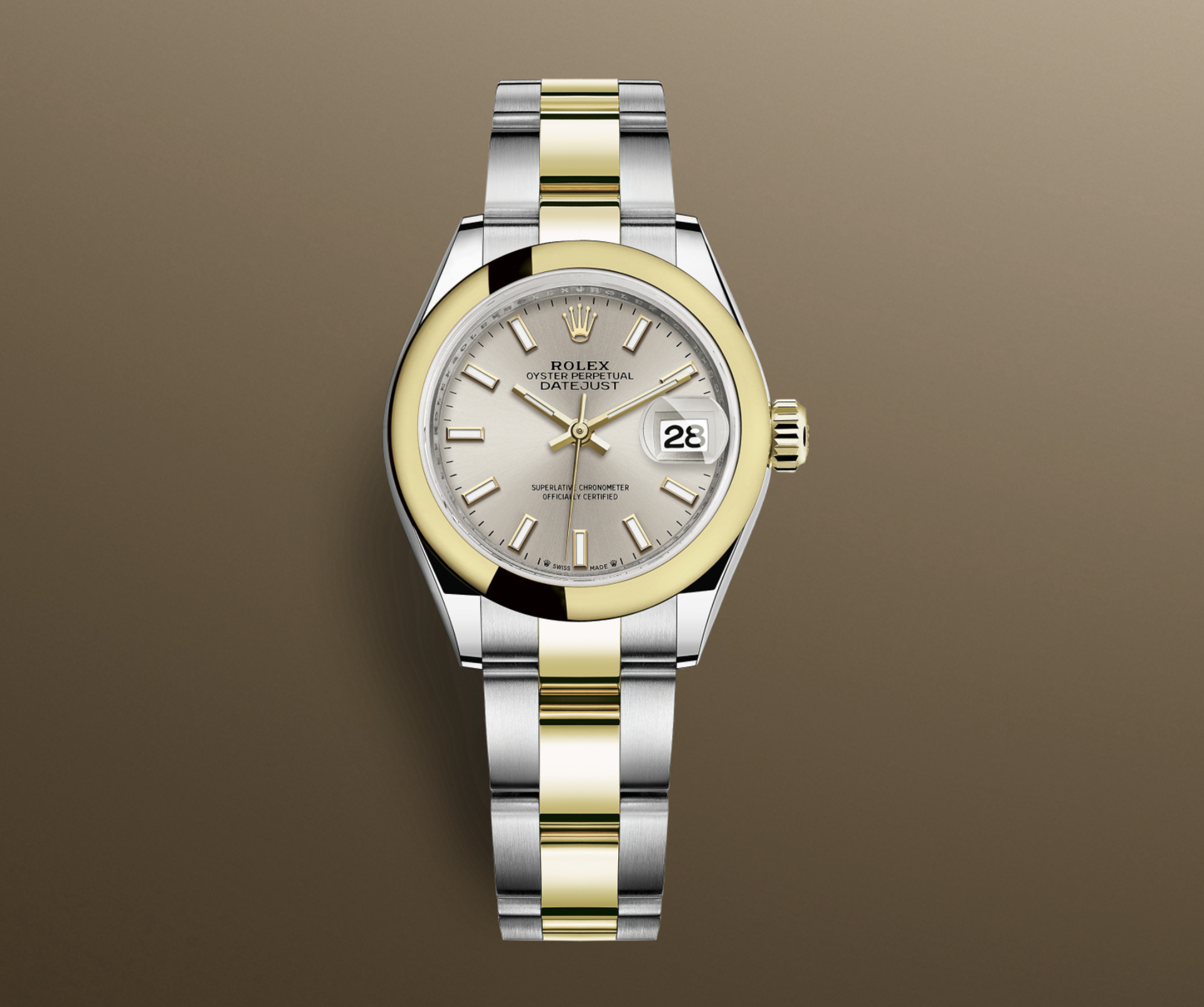 **ON SALE **Rolex Oyster perpetual Datejust 31mm **Brand New*** Un-Worn* Yellow Gold And Oystersteel