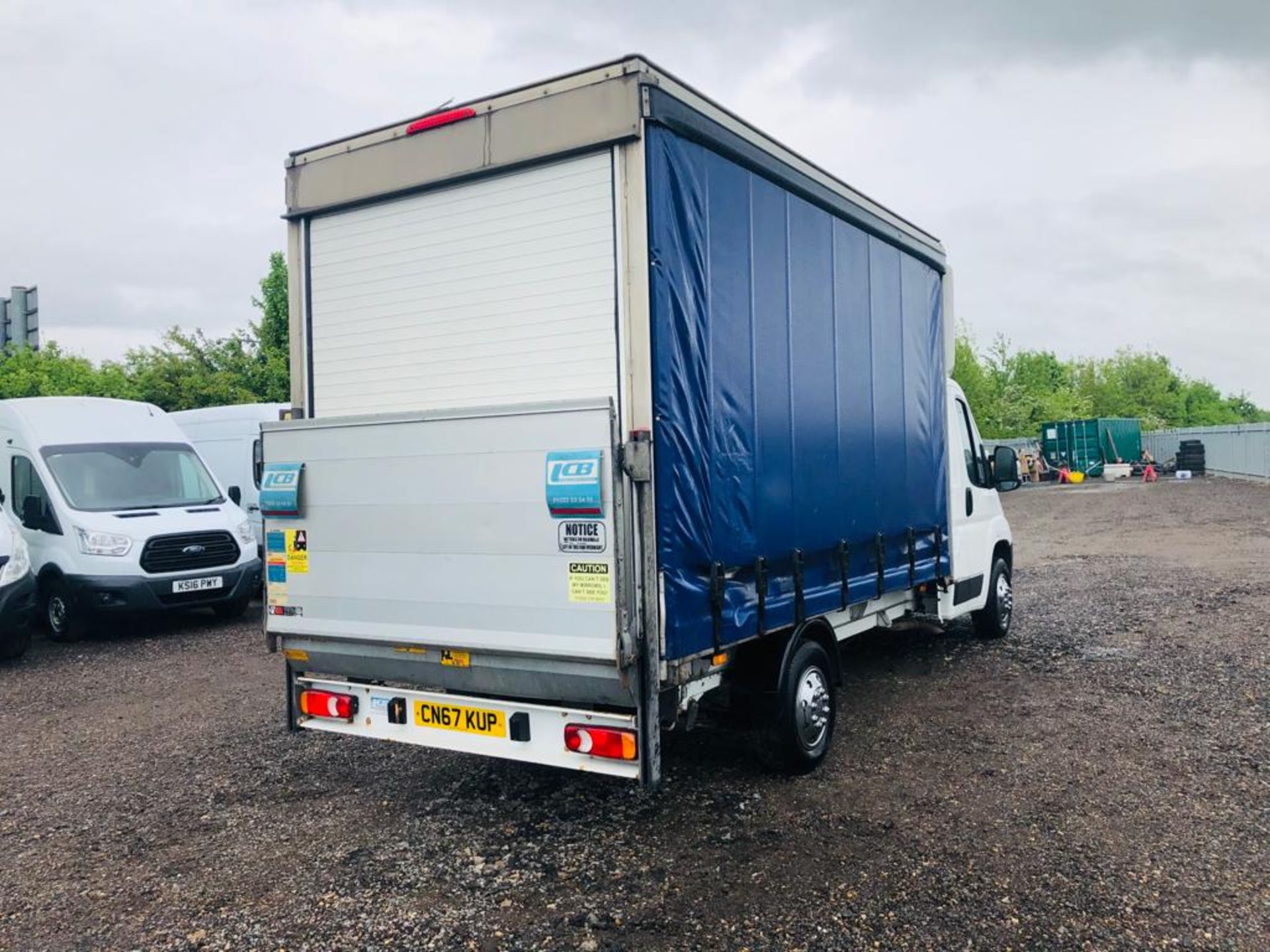 Citroen Relay 2.0 BlueHDI L3 2017 '67 Reg' Curtainsider - Euro 6 - ULEZ Compliant - Image 8 of 21