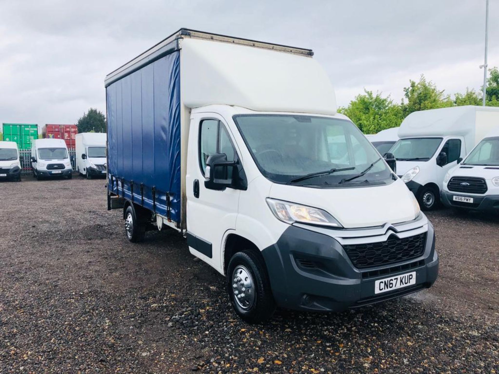 Citroen Relay 2.0 BlueHDI L3 2017 '67 Reg' Curtainsider - Euro 6 - ULEZ Compliant - Image 3 of 21