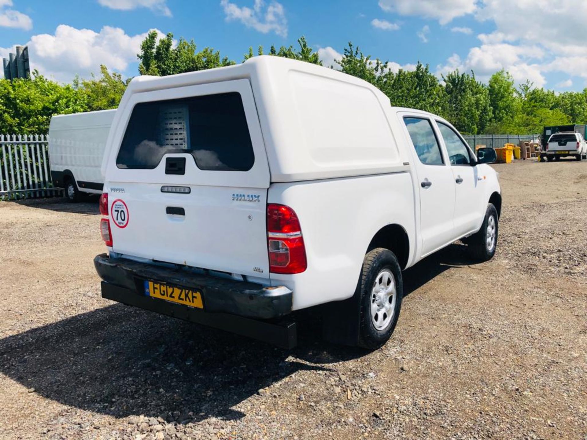 Toyota Hilux HL2 2.5 D-4D 4WD Double cab 2012 ' 12 Reg' - A/C - Elec pack - Image 8 of 30