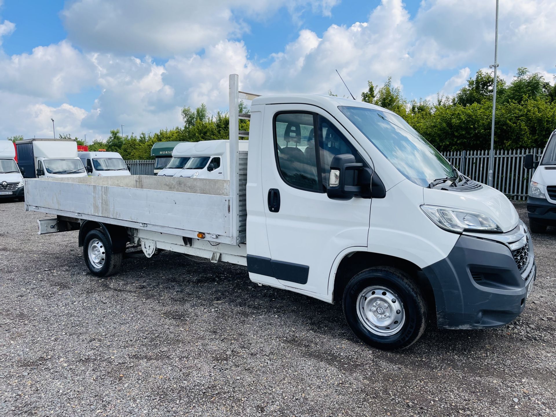 **ON SALE** Citroen Relay 2.0 BlueHdi L3 Dropside 2017 '67 Reg' Alloy Body - Euro 6 - ULEZ Compliant