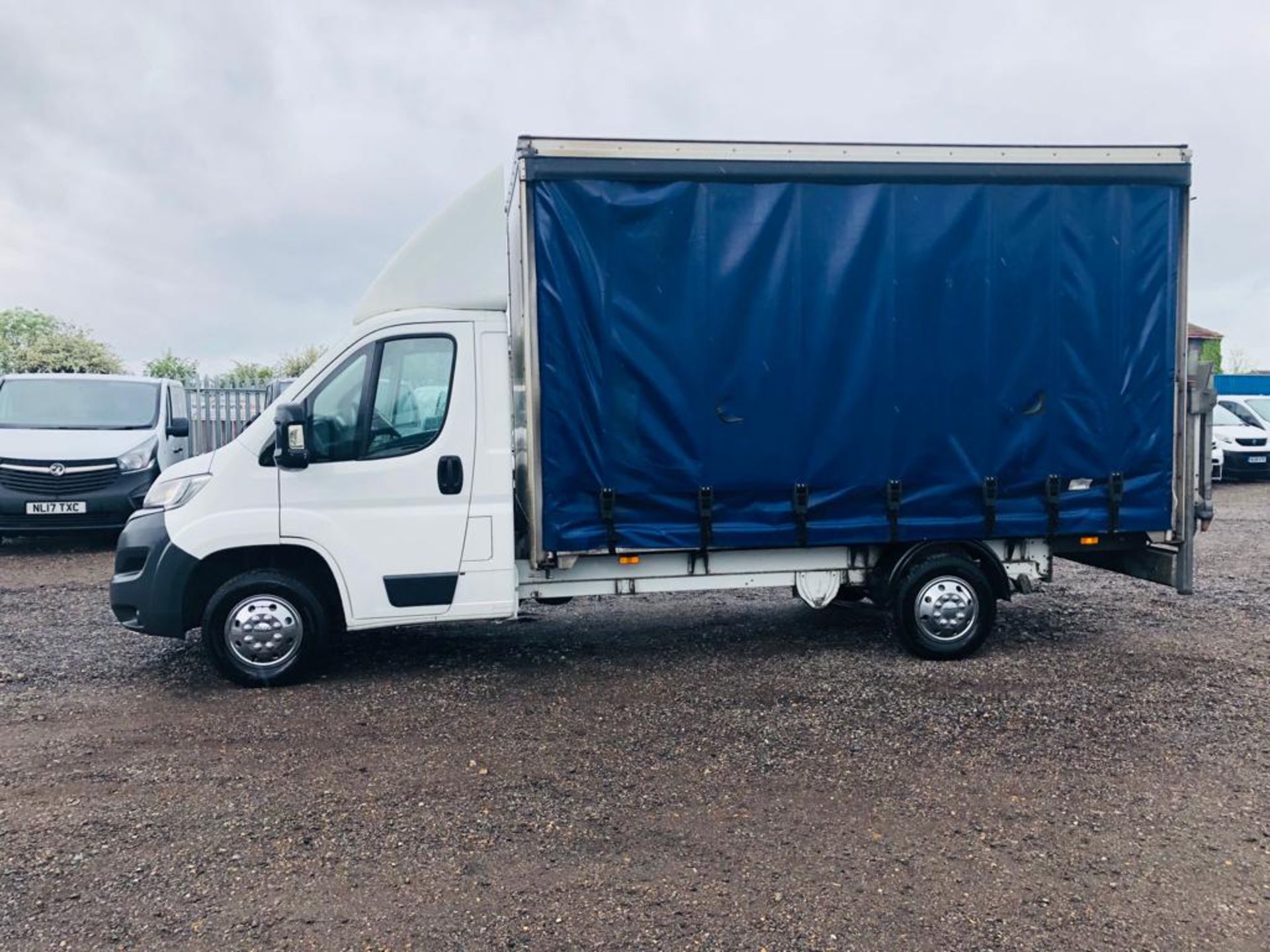 Citroen Relay 2.0 BlueHDI L3 2017 '67 Reg' Curtainsider - Euro 6 - ULEZ Compliant - Image 4 of 23