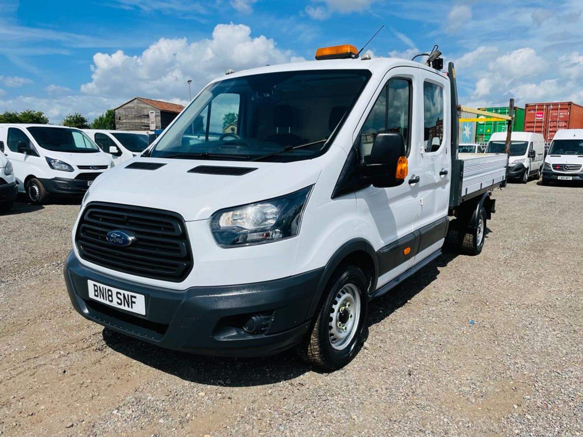 ** ON SALE **Ford Transit 2.0 TDCI 130 Double Cab Tipper 2018 '18 Reg' Euro 6 - ULEZ Compliant - Image 3 of 28