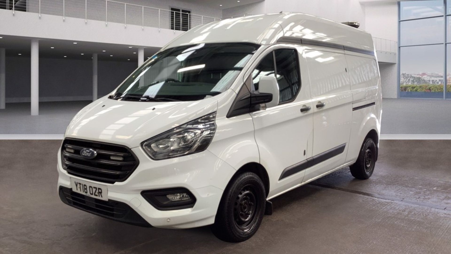 ** ON SALE ** Ford Transit Custom 2.0 TDCI EcoBlue 300 Trend LWB HI Roof 2018 '18 Reg' Euro 6 - Image 2 of 8