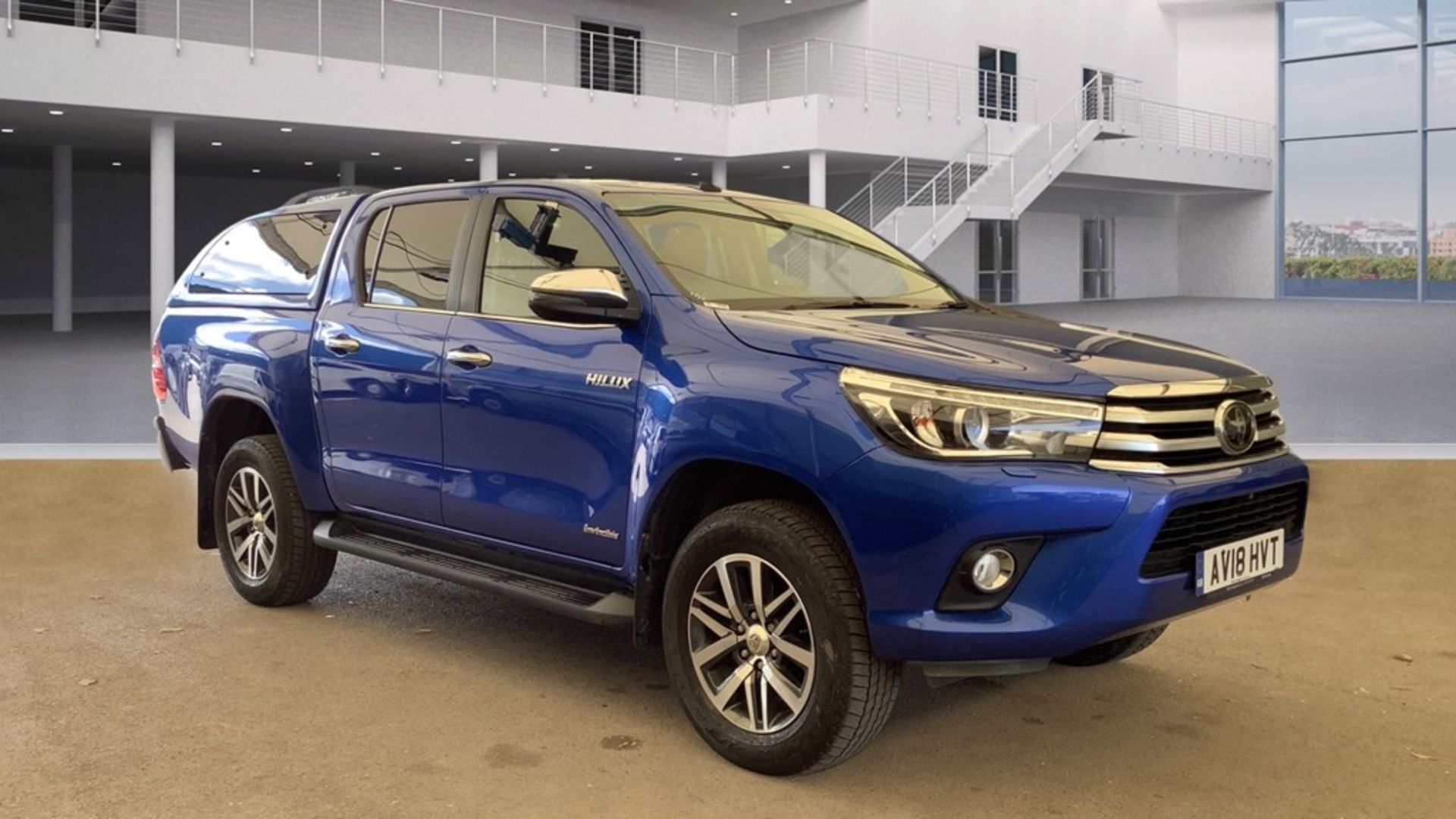 ** ON SALE ** Toyota Hilux 2.4 D-4D INVINCIBLE 150 Auto 4WD 2018 '18 Reg' AC - Sat Nav