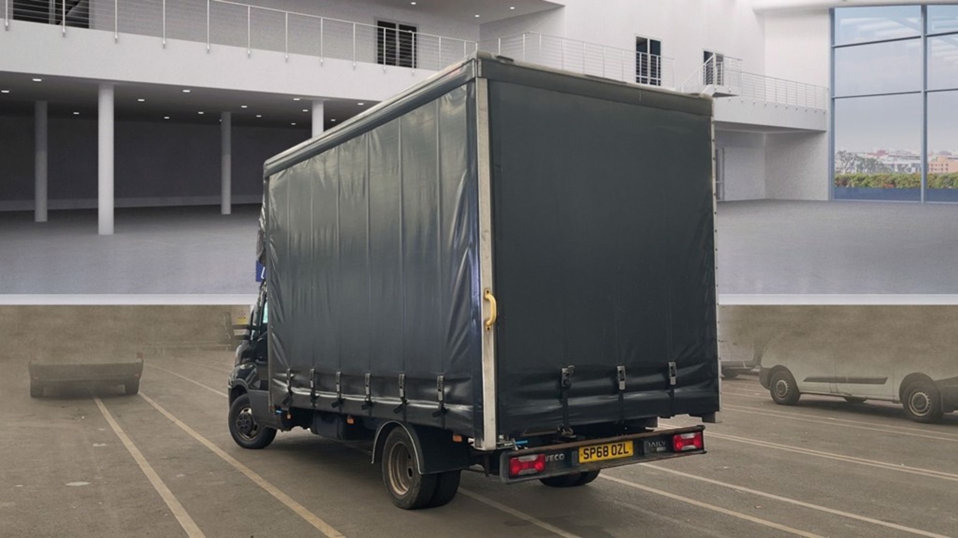 Iveco Daily 35C16 2.3 HPI L3 2018 '68 Reg' Luton Curtainsider ** Automatic ** - ULEZ Compliant - Image 3 of 7