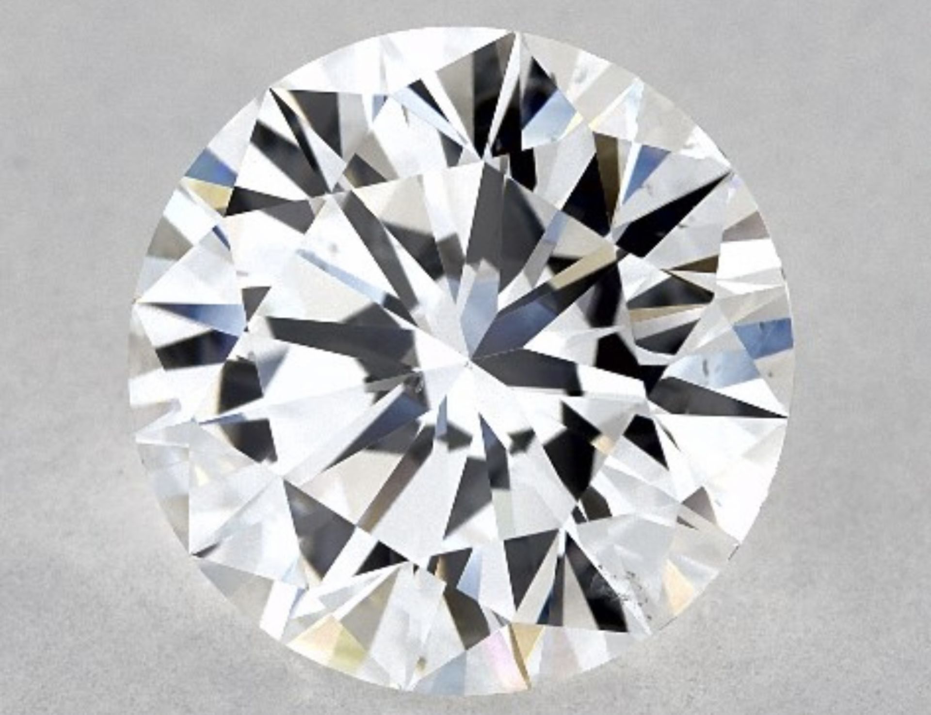 One Certified Brilliant Cut Diamond 2.03 CT ( Natural ) D Colour VS2 - No Vat - Image 11 of 15