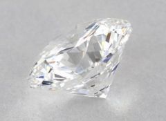 One Certified Brilliant Cut Diamond 2.03 CT ( Natural ) D Colour VS2 - No Vat