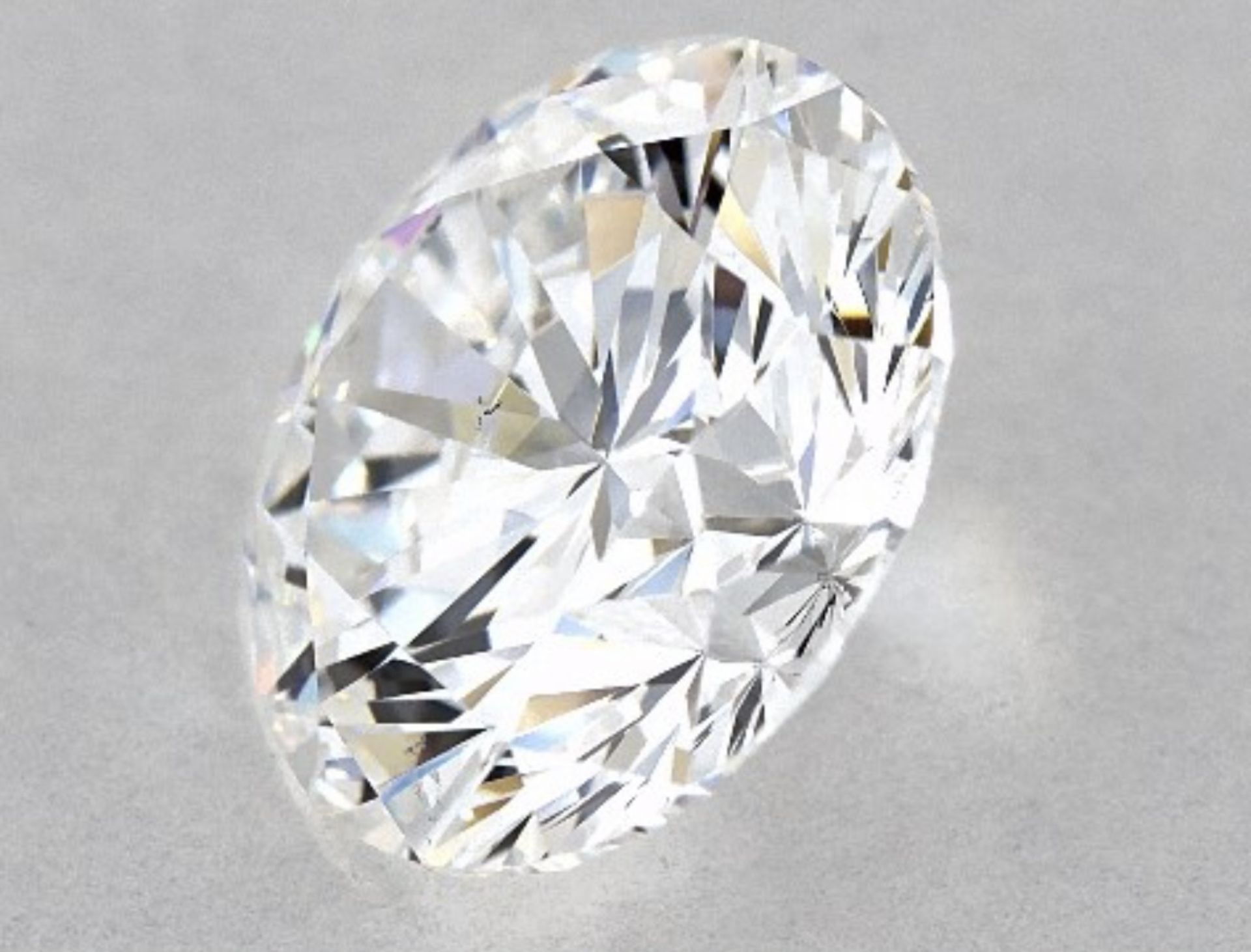 One Certified Brilliant Cut Diamond 2.03 CT ( Natural ) D Colour VS2 - No Vat - Image 13 of 15
