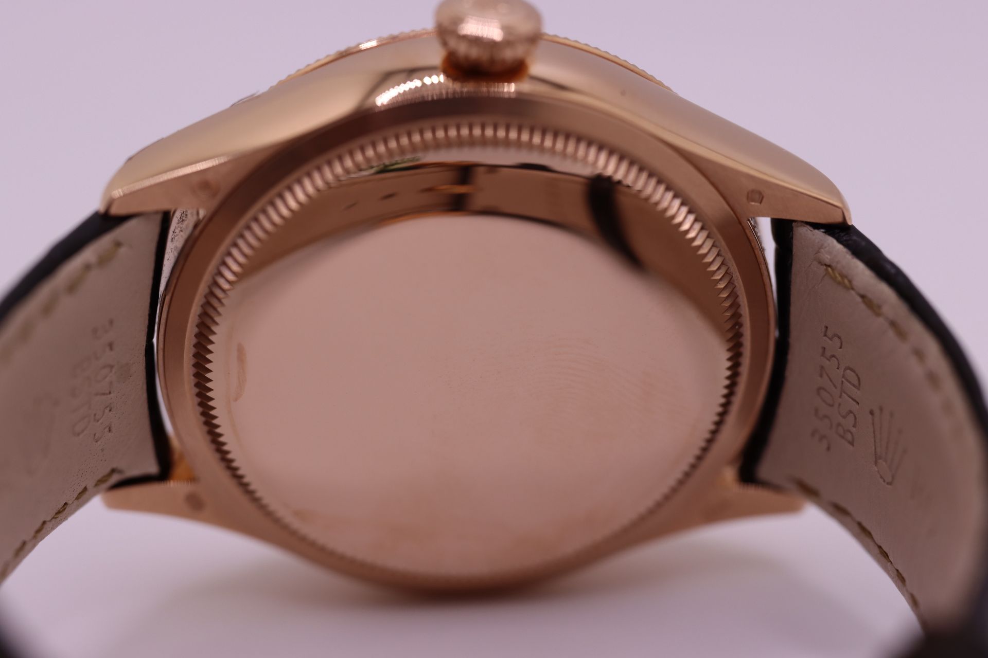 Rolex Cellini Date Everose Gold Silver Dial 39mm - Alligator Bracelet - Brand New 2022 - Unworn - Image 5 of 23