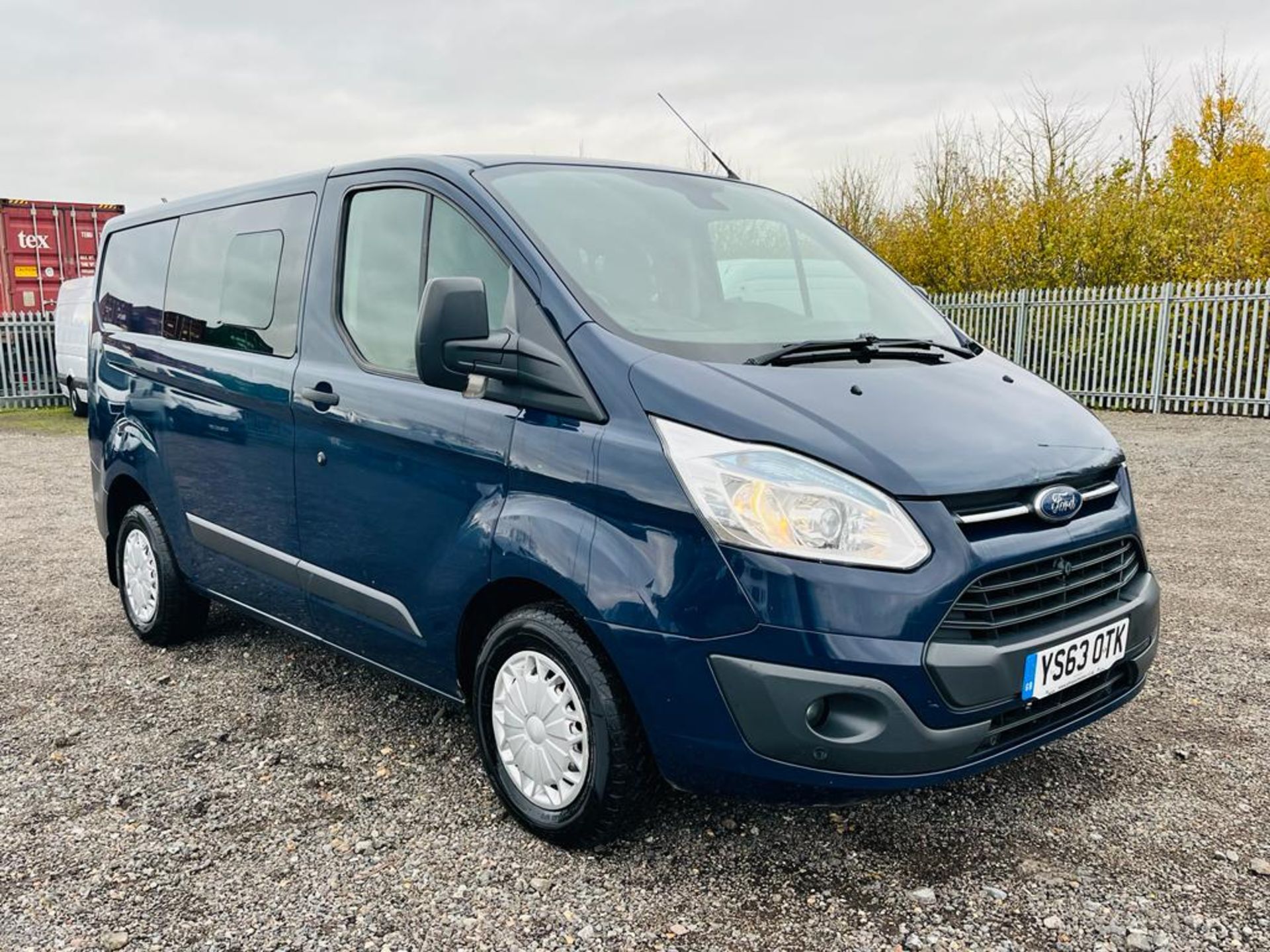 ** On Sale ** Ford Transit Custom Trend 2.2 TDCI 125 L1 H1 290 2013 '63 Reg' - Crew Van - 6 Seats