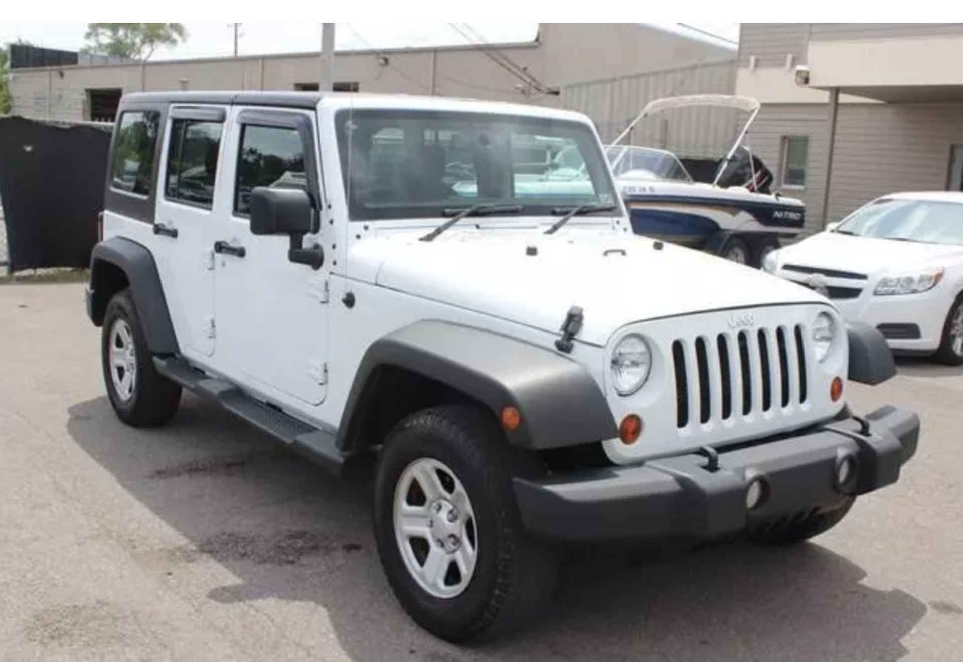 Jeep Wrangler 3.6L V6 Unlimited Sport 4WD Auto Convertible Hardtop '2017 Year' A/C - ULEZ Compliant