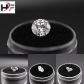 Round Brilliant Cut Natural Diamond 2.01 Carat Colour D Clarity VS1 - DGI Certificate