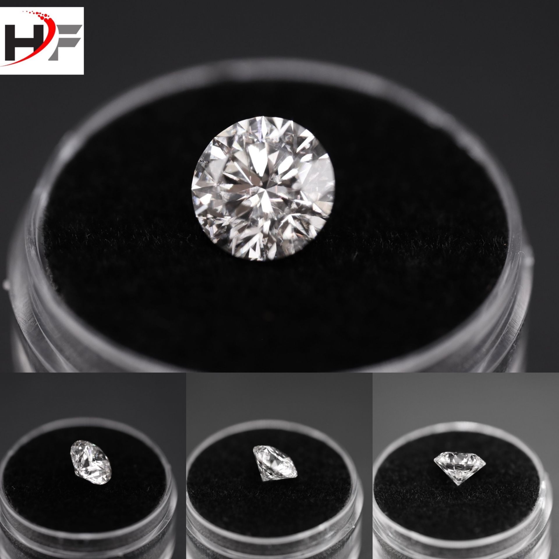 Round Brilliant Cut Natural Diamond 2.05 Carat Colour E Clarity VS2 - AGI Certificate