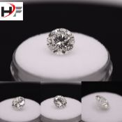 Round Brilliant Cut Natural Diamond 2.15 Carat Colour H Clarity VS1 - EGL Certificate