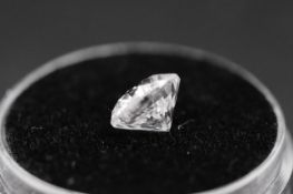 Single - Round Brilliant Cut Natural Diamond 2.07 Carat Colour E Clarity VS2 - DGI Certificate