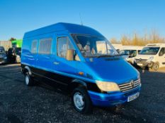 ** ON SALE ** Mercedes Benz Sprinter 2.1 411 CDI L2 H3 2002 '02 Reg' Camper Van - 3 Berth - No Vat