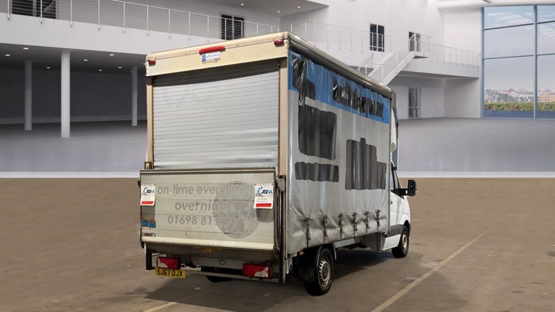 Mercedes Benz Sprinter 2.1 314 CDI BlueTec LWB Curtainsider Luton 2017 '67 Reg' ULEZ Compliant - Image 4 of 8