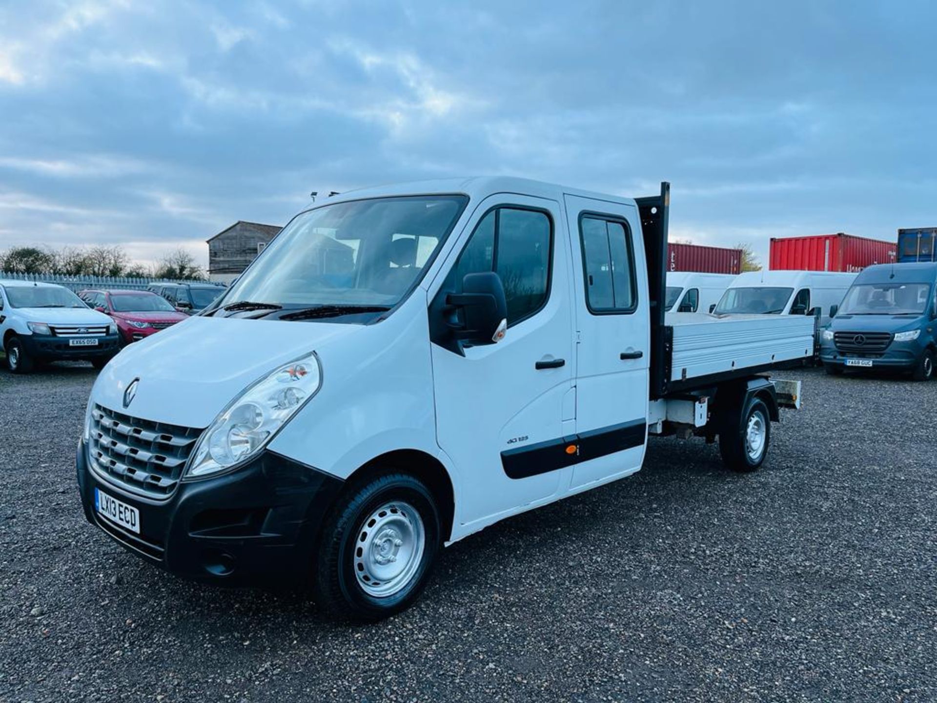 ** ON SALE ** Renault Master 2.3 DCI 125 LL35 DRW RWD L3 Crew Tipper 2013 '13 Reg' - Image 3 of 32