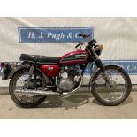 **The Cambridge private collection of 18 motorcycles ** Honda CB125S motorcycle. 1975. 122cc. This