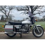 Moto Guzzi Convert motorcycle. 1976. 1000cc. Frame no. VG12134. c/w MOT certificate & Italian