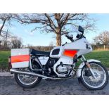 BMW R80RT motorcycle. 1981. 800cc. Matching engine and frame nos. 6210425. Reg. LOJ 372X. V5. c/w