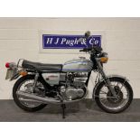 Suzuki GT380 motorcycle. 1976. 371cc. This bike was running when it went into storage, will need